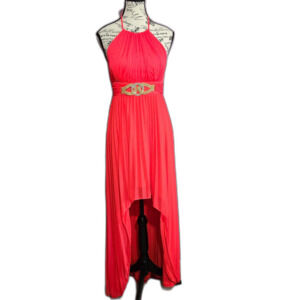 Cache high-low festive gown dress